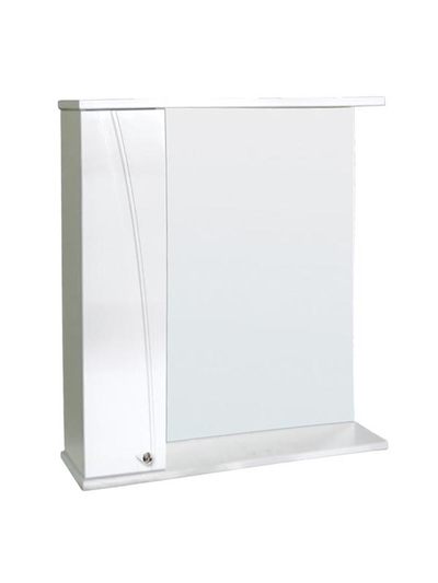 Зеркало-шкаф Сонет-С 85 левый (белый) 850*700*185