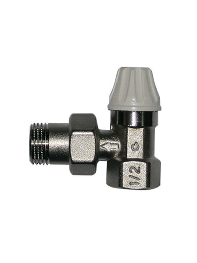 Клапан COMISA ручной, настр нижний, для радиатора, угловой 3/4 (88.212.05)
