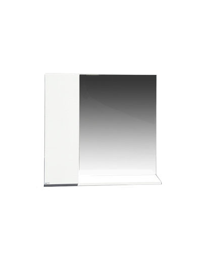 Зеркало-шкаф Лайн-70 ЭМАЛЬ белый 700х670х150 