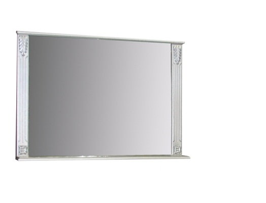 Зеркало ЛЮДВИГ-105 патина серебро (ПВХ) 