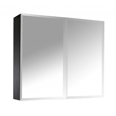 Зеркальный шкаф МАЛЬТА-80 черный
