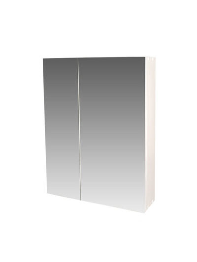 Зеркало-шкаф Соло-55 (белый) 525х720х150