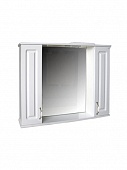 Зеркало Лаура 100 С (белый) 1000х750х165 