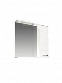 Зеркало-шкаф Корро-55 (белый) 550х715х160